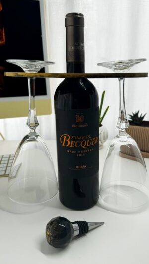 Soporte botella de vino