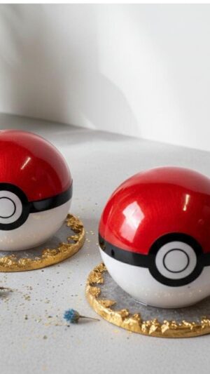 Pokeballs de resina eproxi (pack2)